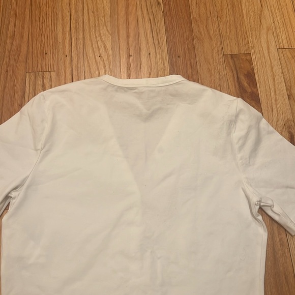 Alexander Wang Crop Jersey Snap Top - Picture 7 of 8